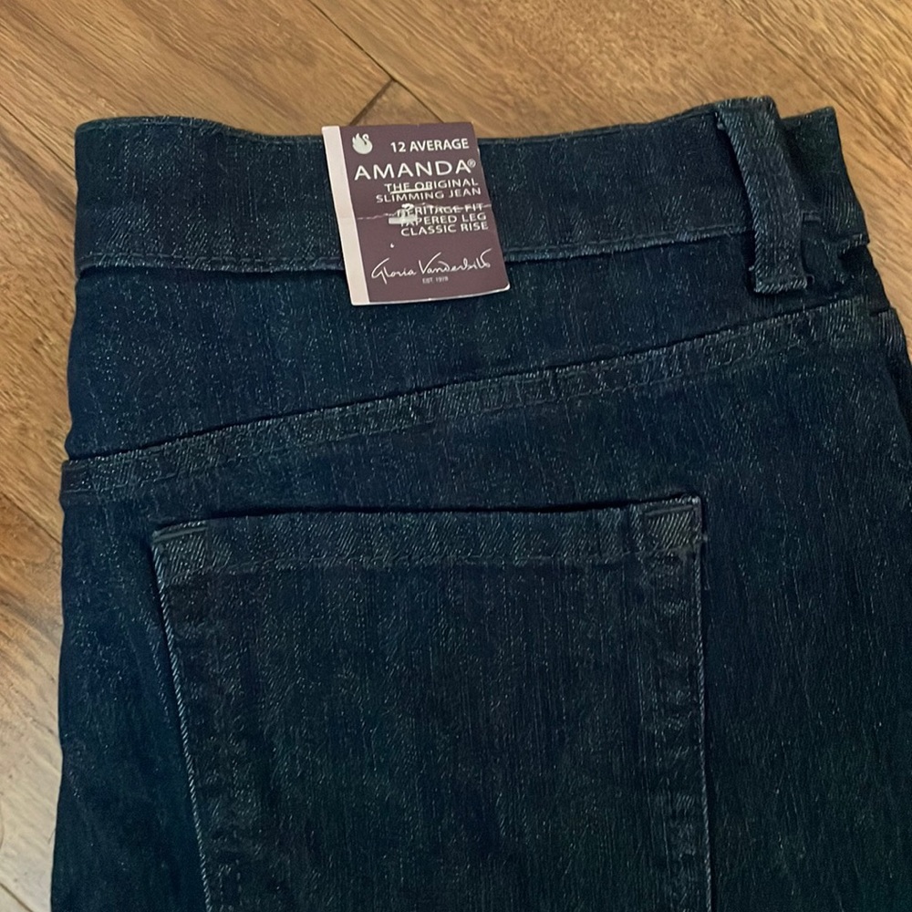 Gloria Vanderbilt Amanda Jeans, Sz 12